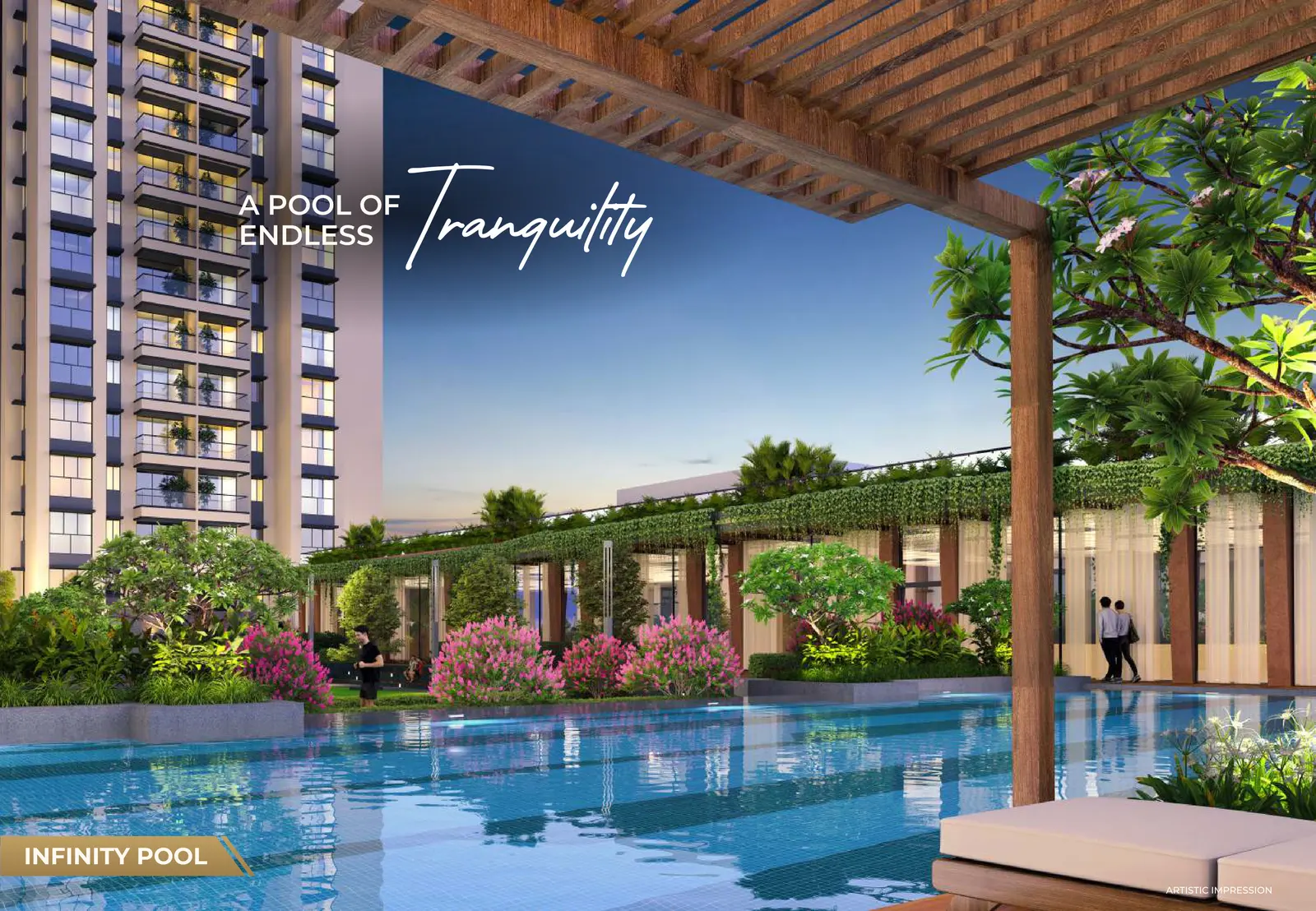 Infinity pool – a pool of endless tranquility