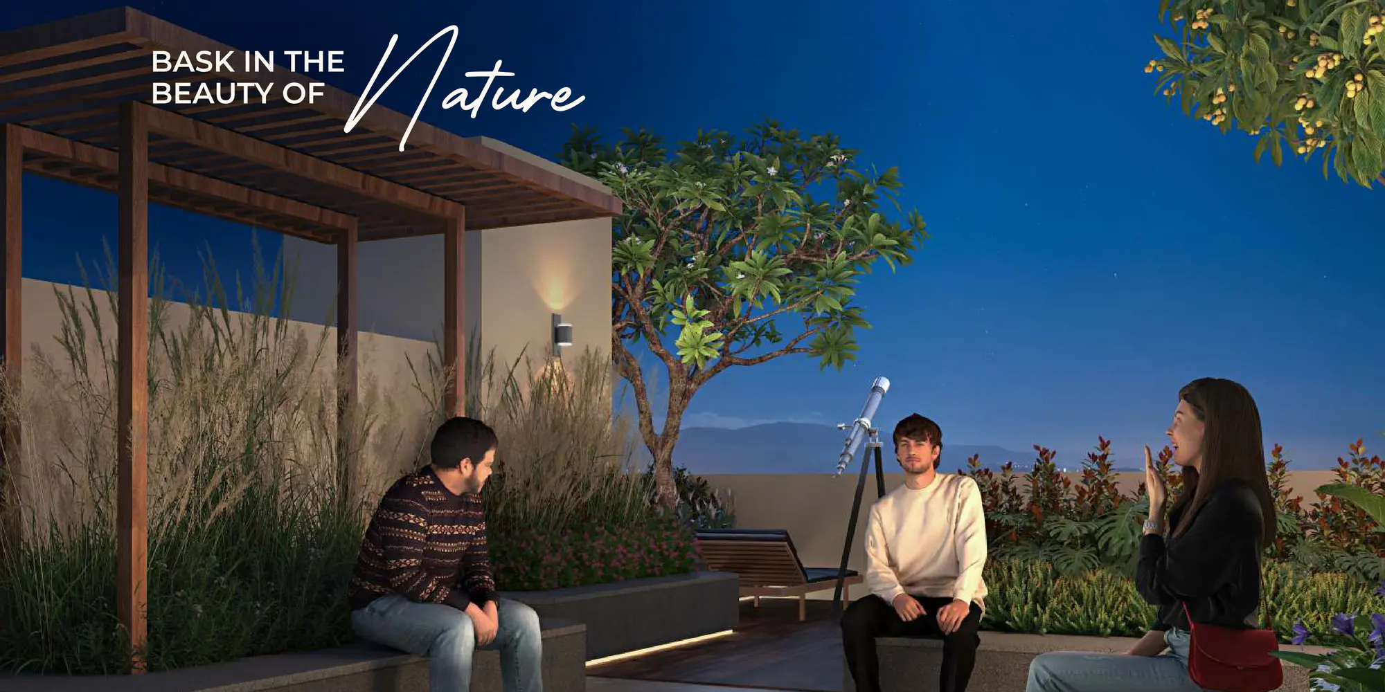 Star gazing and chit-chat corner at Prissa Pratham
